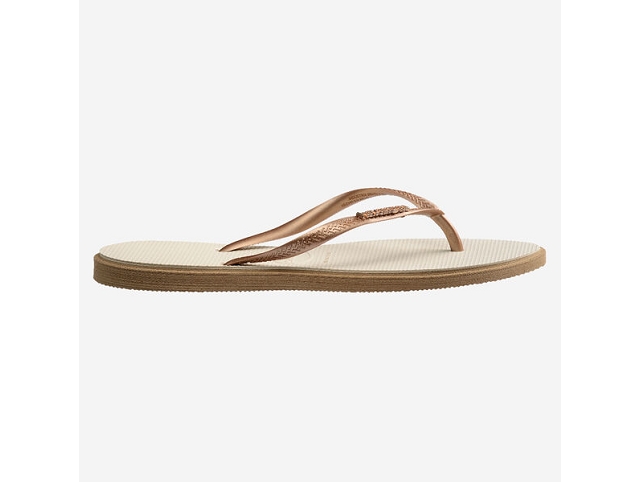 Havaianas chaussures havaianas slim point rose gold beige 9191401_2