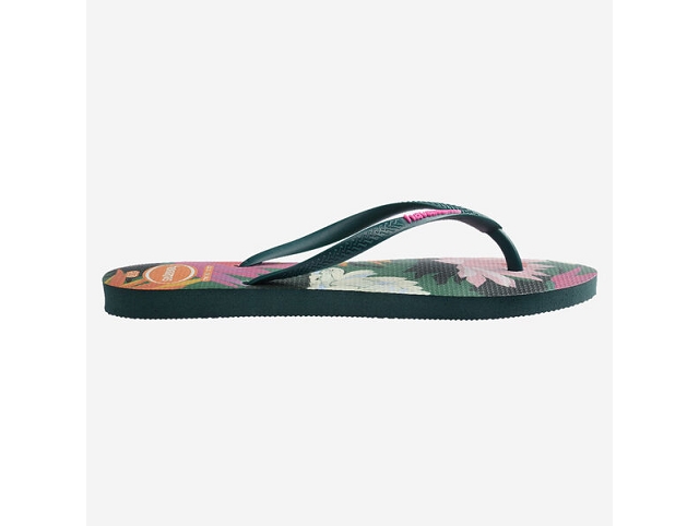 Havaianas chaussures havaianas slim summer bliss pantanal green 9191601_2
