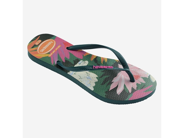 Havaianas chaussures havaianas slim summer bliss pantanal green 9191601_3