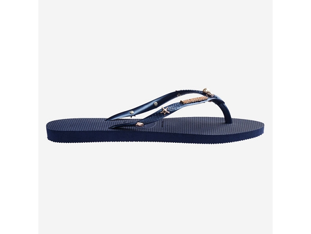 Havaianas chaussures havaianas slim luxury aqua navy blue 9191901_2