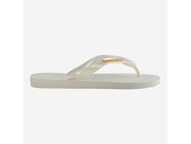 Havaianas chaussures havaianas top logo metallic white 9192101_2