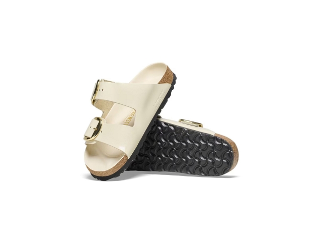 Birkenstock chaussures birkenstock arizona big buckle ecru hex 9192201_3