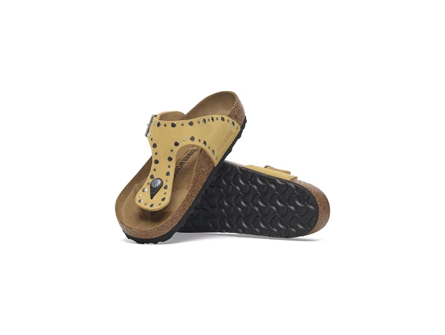 Birkenstock chaussures birkenstock gizeh rivet ochre 9192401_3