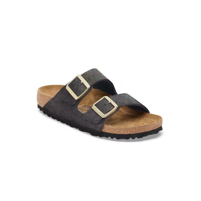 Birkenstock chaussures birkenstock arizona shimmering black 