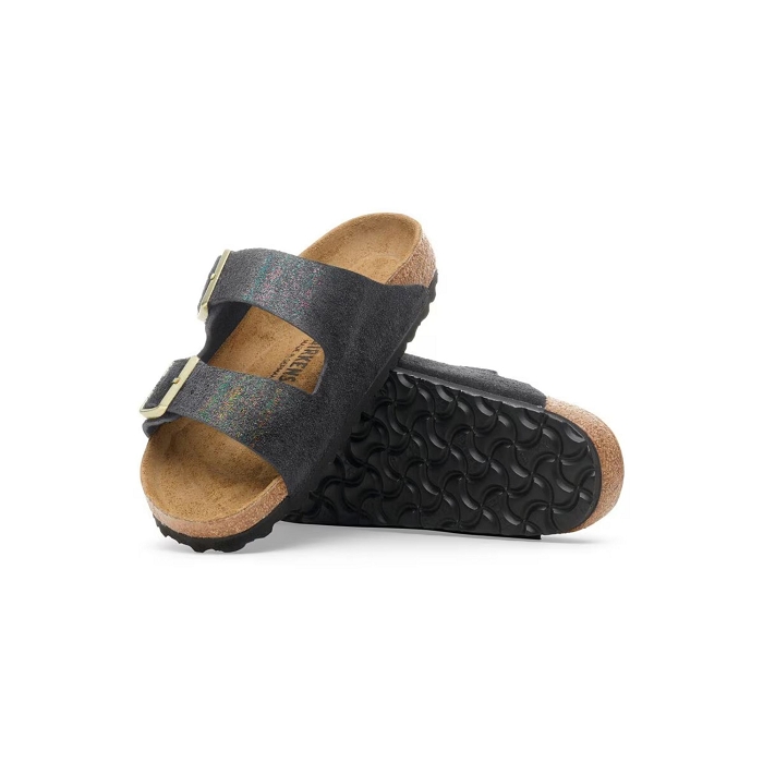 Birkenstock chaussures birkenstock arizona shimmering black 9193001_3