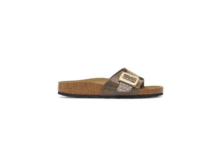 Birkenstock chaussures birkenstock catalina cushion buckle shiny snake sage 9195401_2