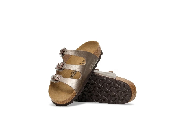 Birkenstock chaussures birkenstock florida bf graceful taupe 9196601_3