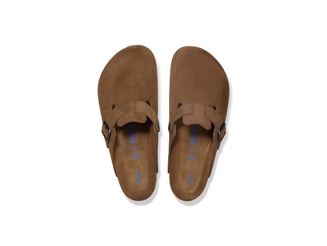 Birkenstock chaussures birkenstock boston sfb dark tea tonal 