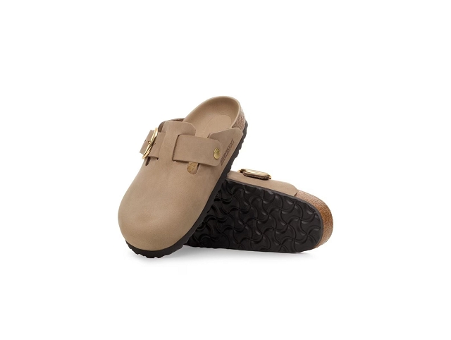 Birkenstock chaussures birkenstock boston big buckle tabacco brown 9197201_3