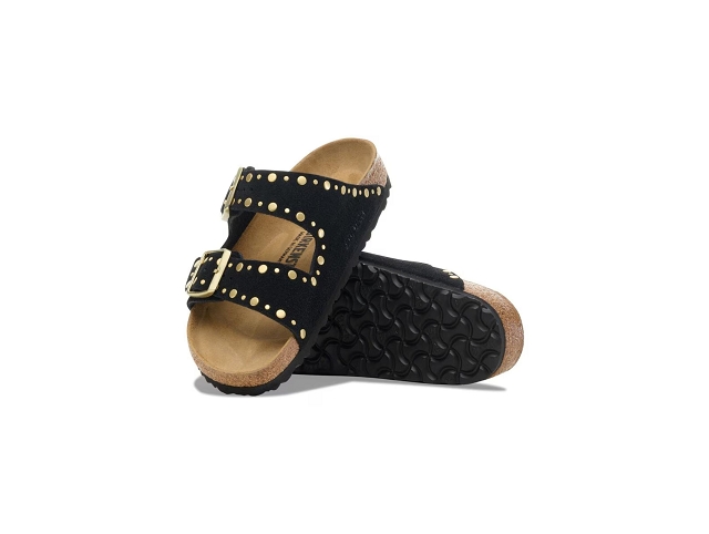 Birkenstock famille birkenstock arizona rivet black 9199401_3
