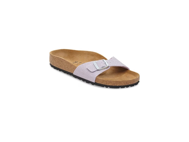 Birkenstock famille birkenstock madrid shiny glitter faded purple 