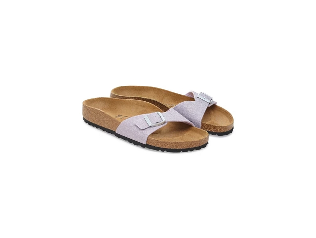 Birkenstock famille birkenstock madrid shiny glitter faded purple 9199501_2