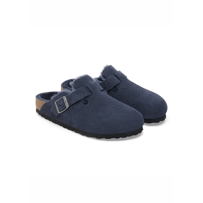 Birkenstock chaussures birkenstock boston shearling new navy 9205801_2