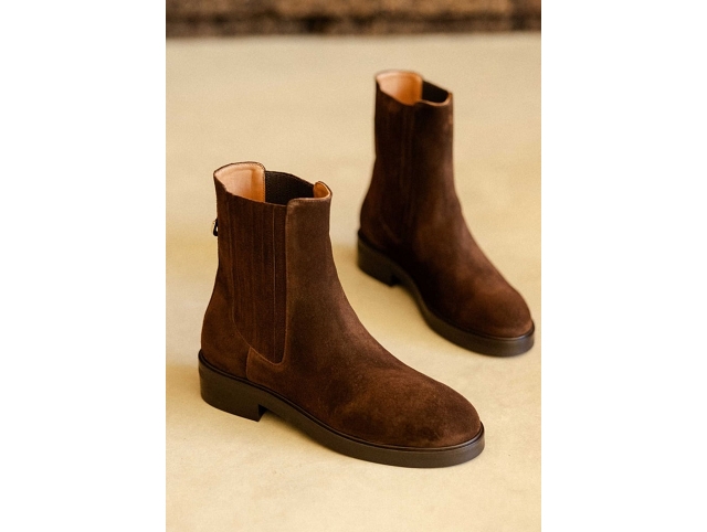 Bobbies famille bobbies joyce brun rockies cuir suede 9206101_2