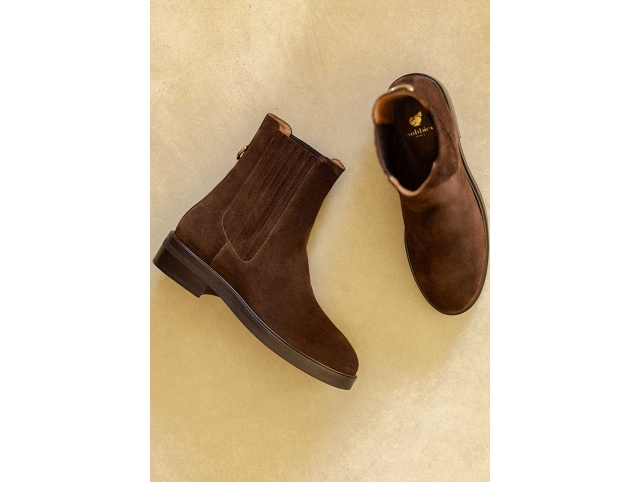 Bobbies famille bobbies joyce brun rockies cuir suede 9206101_3