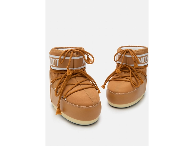 Moon boot famille moon boot icon low nylon cognac 9206501_3
