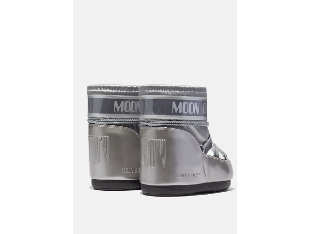 Moon boot famille moon boot icon low glance silver 9206601_2
