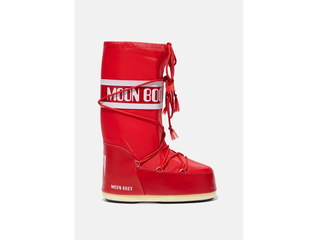 Moon boot famille moon boot icon nylon red 