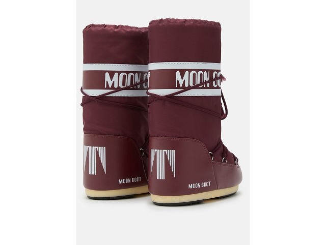 Moon boot famille moon boot icon nylon burgundy 9206801_2