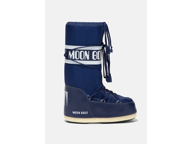 Moon boot famille moon boot icon nylon blue 