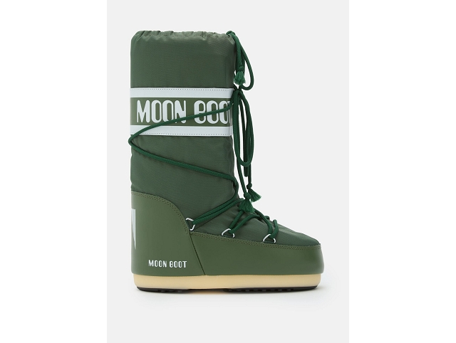 Moon boot famille moon boot icon nylon forest green 