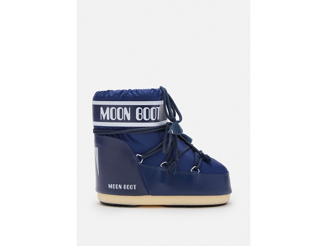 Moon boot chaussures moon icon low nylon blue 