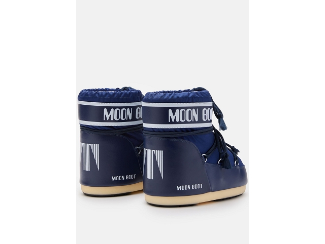 Moon boot chaussures moon icon low nylon blue 9207801_2