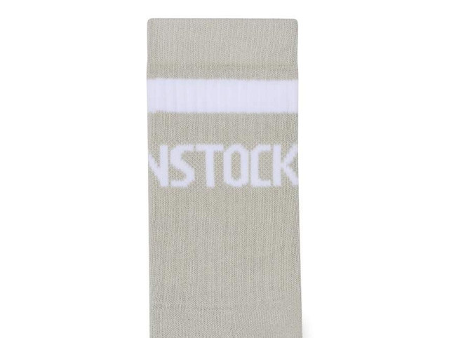 Birkenstock accessoires birkenstock chaussettes crew stripe light gray 9208201_2