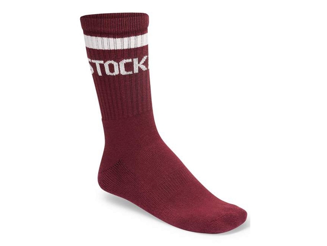 Birkenstock accessoires birkenstock chaussettes crew stripe zinfandel eggshell 