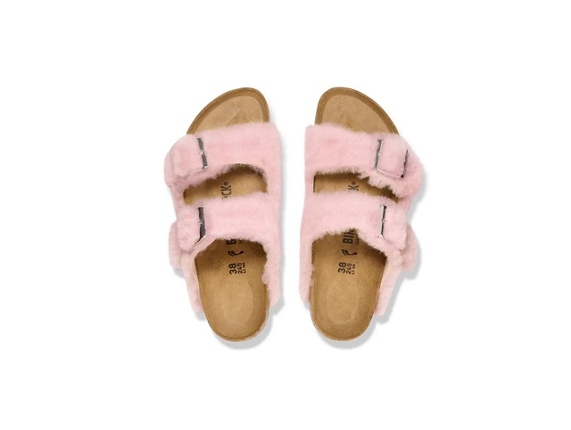 Birkenstock chaussures birkenstock shearling cover upper crystal rose 9209301_2