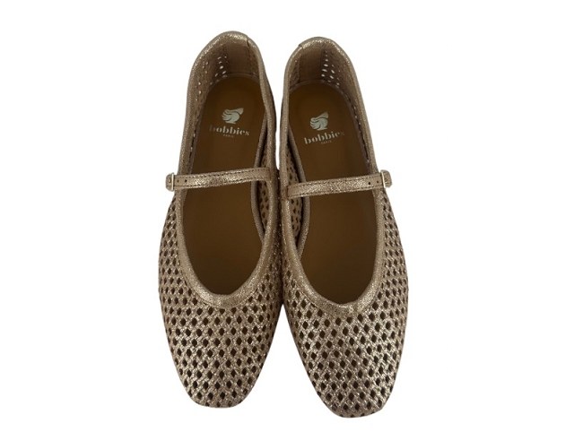 Bobbies chaussures bobbies maya champagne irise 9213101_3
