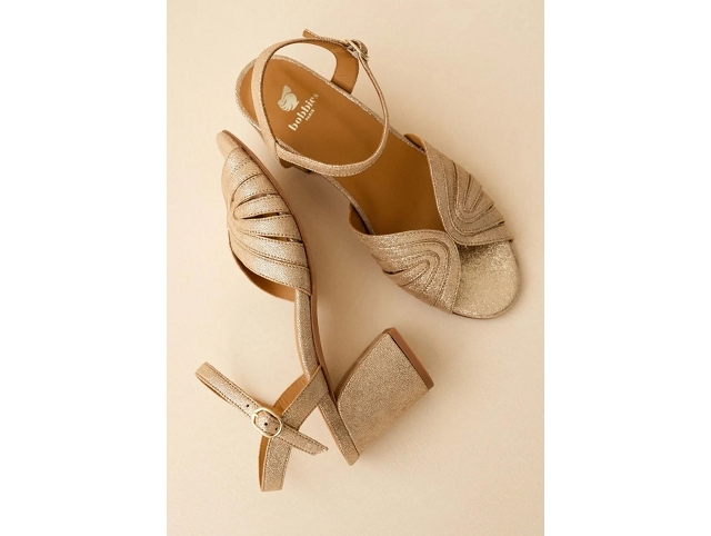 Bobbies chaussures bobbies eileen champagne irise 9213401_2