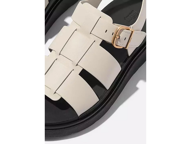Fitflop chaussures fitflop gen ff leather fisherman sandals paris beige 9214801_4