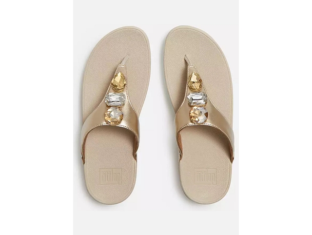 Fitflop chaussures fitflop lulu ultra jewel metallic platino 9215201_2