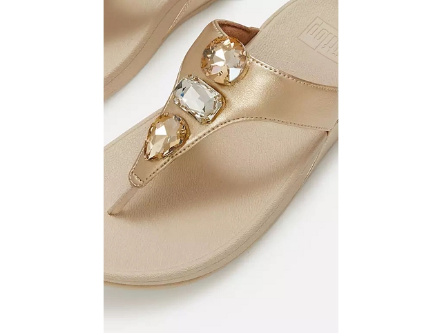 Fitflop chaussures fitflop lulu ultra jewel metallic platino 9215201_4
