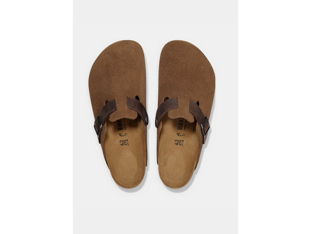 Birkenstock chaussures birkenstock boston leve leoi dark tea 9217301_3