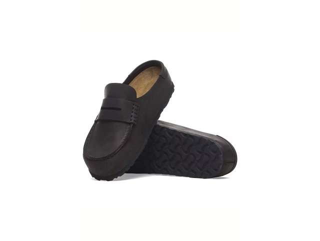 Birkenstock chaussures birkenstock naples wrapped cuir black 9217401_4