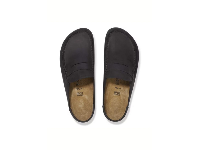 Birkenstock chaussures birkenstock naples wrapped cuir black 9217401_5