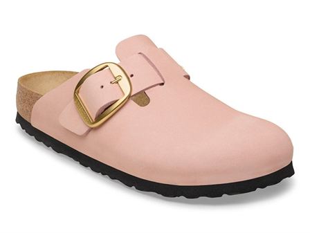 Birkenstock chaussures birkenstock boston big buckle soft pink 