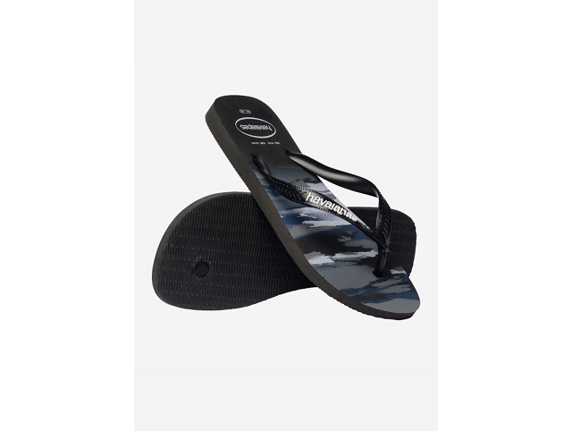 Havaianas chaussures havaianas top camu black black white 9218201_4