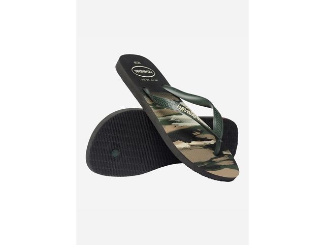 Havaianas chaussures havaianas top camu black green olive 9218501_4