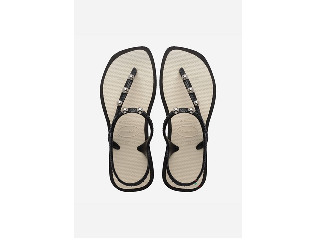 Havaianas chaussures havaianas flash fusion black beige 