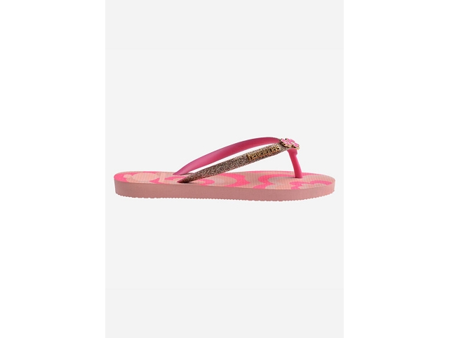 Havaianas chaussures havaianas kids slim glitter trendy blossom pink flux 9219101_3