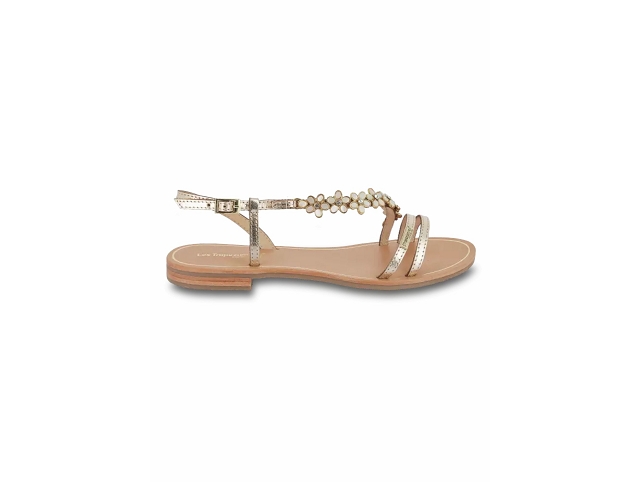 Les tropeziennes chaussures les tropeziennes hofella or 