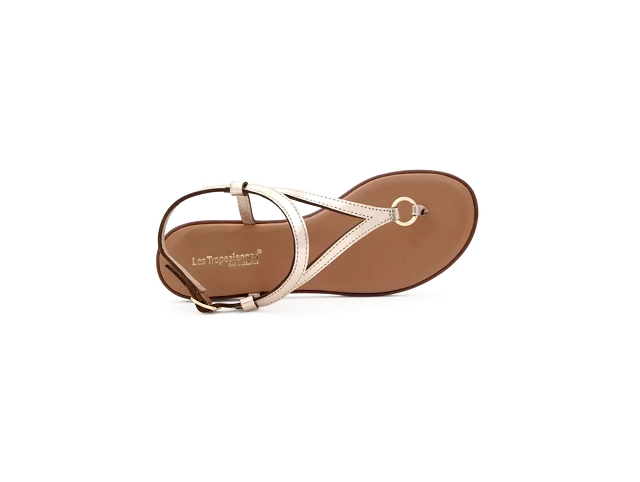 Les tropeziennes chaussures les tropeziennes hatome or 9220301_3