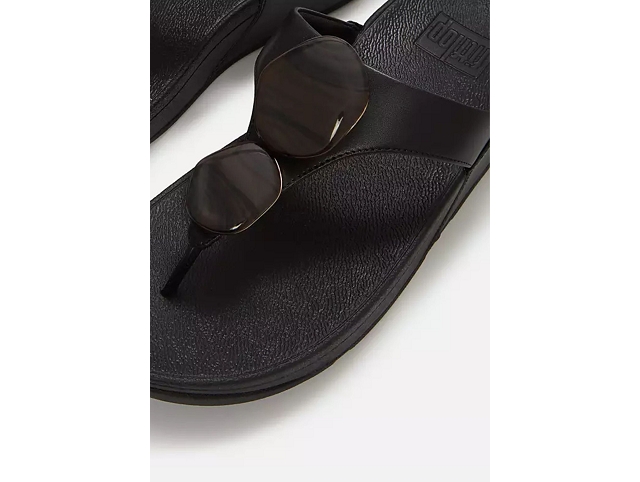 Fitflop chaussures fitflop lulu marbred stone black 9222001_3