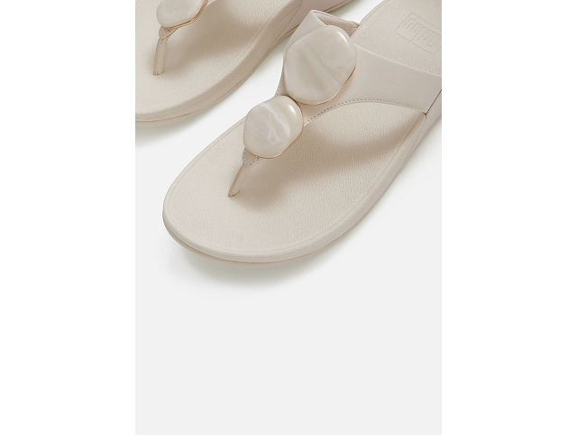 Fitflop chaussures fitflop lulu marbred stone paris beige 9222101_2