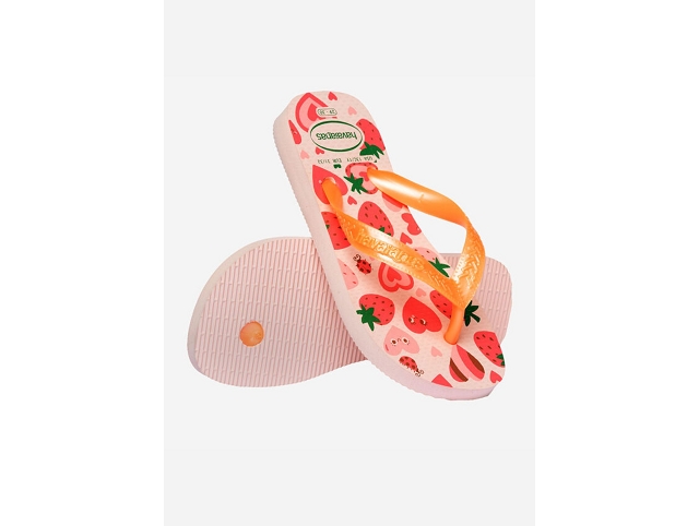 Havaianas chaussures havaianas kids flores rosa confete 9224201_4