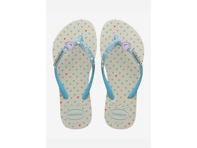 Havaianas chaussures havaianas enfant glitter beige 