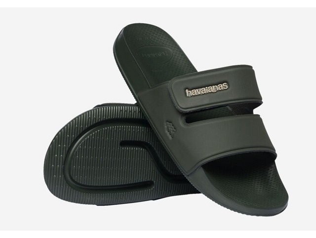 Havaianas chaussures havaianas slide strap olive green 9226901_4